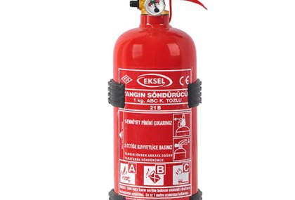 Kuru Kimyevi Tozlu Yangın Tüpleri 1kg MKM-TC1