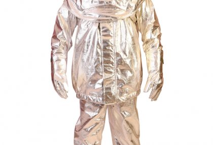 FYRAL® 6100 Alüminize Paraaramid Yangına Yaklaşma Elbisesi-MKM-FY61