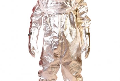 FYRAL® 6300 Alüminize Paraaramid Yangına Yaklaşma Tulumu-MKM-FY63